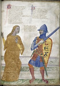Prudence et Justice de Regia Carmina par Convenevole da Prato