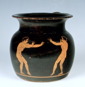 Vase à figures rouges, vers 420 av. J.-C.