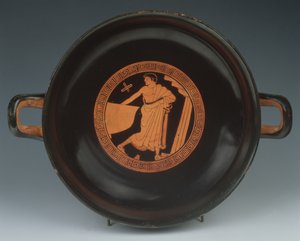 Kylix à figures rouges, 490-480 av. J.-C. - Painter of the Paris Gigantomachy