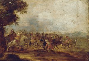 Engagement de cavalerie