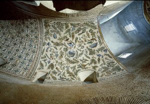 Art paléochrétien : scène de récolte (détail) - Paleo Christian