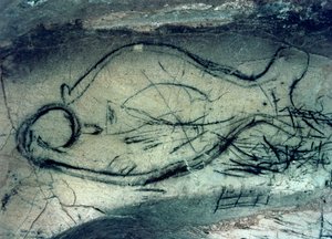Figure marine, Période paléolithique - Paleolithic Paleolithic