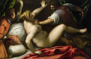 Tarquin et Lucrèce, fin du XVIe siècle