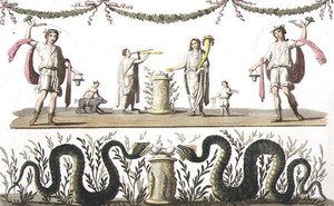 Fresques du lararium d