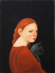 Laura, 2019 (huile sur panneau de bois) - Paolo Perfranceschi