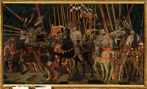 Bataille de San Romano entre les Florentins et les Siennois le 02/06/1432