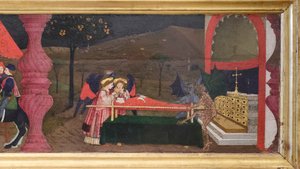 Prédelle de la profanation de l