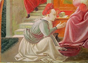 La Naissance de la Vierge (détail)