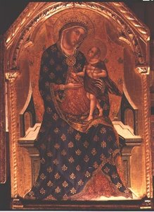 Madone et Enfant en majesté - Paolo Veneziano