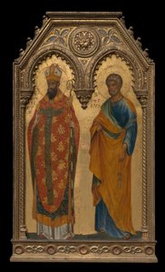 Saints Augustin et Pierre - Paolo Veneziano