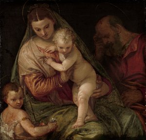 Sainte Famille avec le jeune Saint Jean