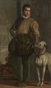 Garçon avec un lévrier, probablement années 1570 - Paolo Veronese