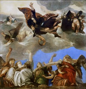 Saint Marc récompensant les vertus théologiques