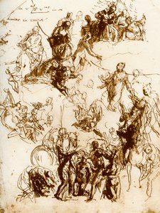 Esquisse pour le Martyre de Saint Georges, 1913