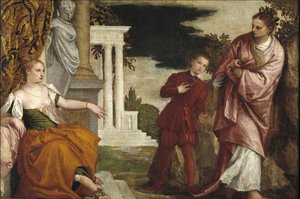 Jeune homme entre la vertu et le vice - Paolo Veronese