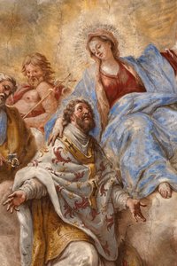 Fresques représentant la vie de Saint Cataldo - Paolo di Matteis