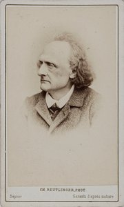 Portrait du pianiste et compositeur Henry Litolff 1818-1891