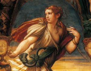 Légende de Diane et Actéon (détail)