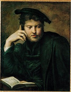 Homme avec un livre, premiers travaux ...
