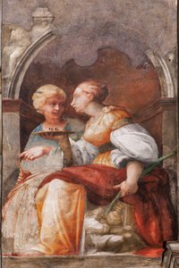 Sainte Lucie et Sainte Apollonie, c.1523