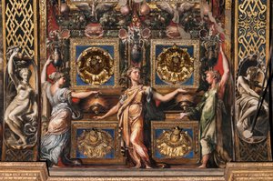 Les trois vierges sages et les trois vierges folles (détail) - Parmigianino
