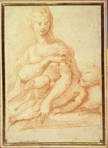La Vierge jouant avec l
