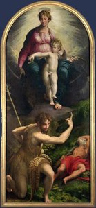 Madone et enfant avec Saint Jean et Saint Jérôme