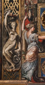 Les trois vierges sages et les trois vierges folles (détail) - Parmigianino