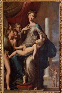 Vierge au long cou