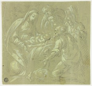 Adoration des bergers - Parmigianino