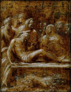 La mise au tombeau du Christ
