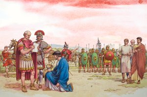Appel de Romano British au général Aetius