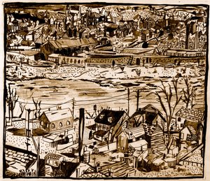 Ville, 2013 (crayon)