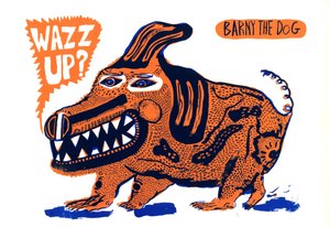 Wazz up , 2014 (sérigraphie)