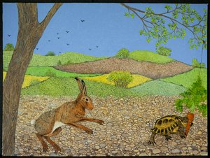 La tortue et le lièvre - Pat Scott