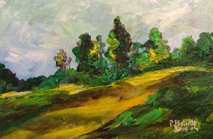 Matin à Furcy, 2015 - Patricia Brintle