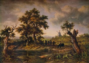 Une vue dans le Surrey, vers 1797-1831, 1919