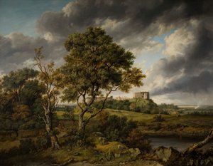 Château de Carisbrooke, Île de Wight, 1831