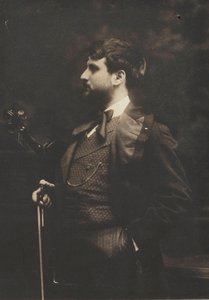 Portrait du violoniste et compositeur Joan Manén y Planas 1883-1971, vers 1910 - Pau Audouard