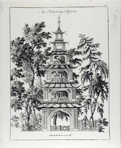 Une pagode honorifique, de 