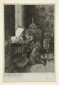 Le Peintre - Paul Adolphe Rajon