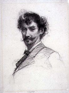 Portrait de James Abbott McNeill Whistler (photogravure)