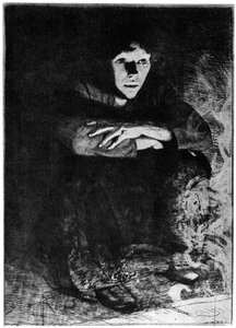 Dans les Cendres, vers 1870-1930, 1924