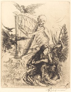 Musicienne, 1900