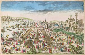 La Foire de Beaucaire et une vue de Tarascon