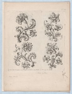 Série de petits motifs floraux, planche 1