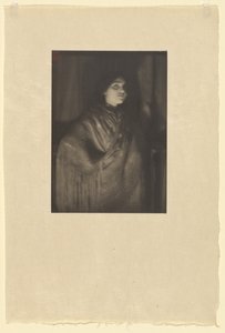 Portrait de Rose Cohen avec son châle espagnol / Rose Cohen, châle espagnol - Paul B. Haviland