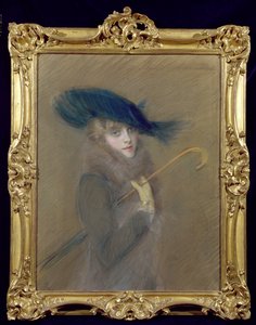 Dame élégante - Paul Cesar Helleu