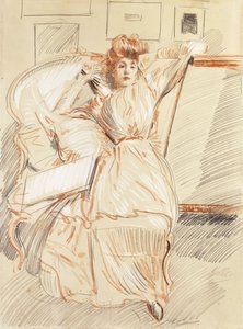 Madame Helleu se reposant