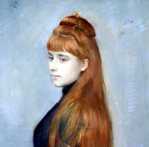 Portrait de Mademoiselle Alice Guerin (détail)